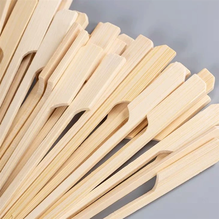 Japanese Bamboo Skewers top details